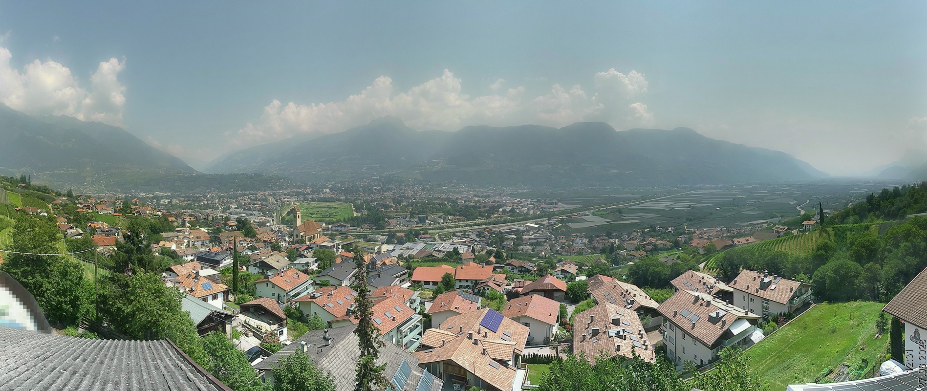 Archived image Webcam Marling - South Tyrol