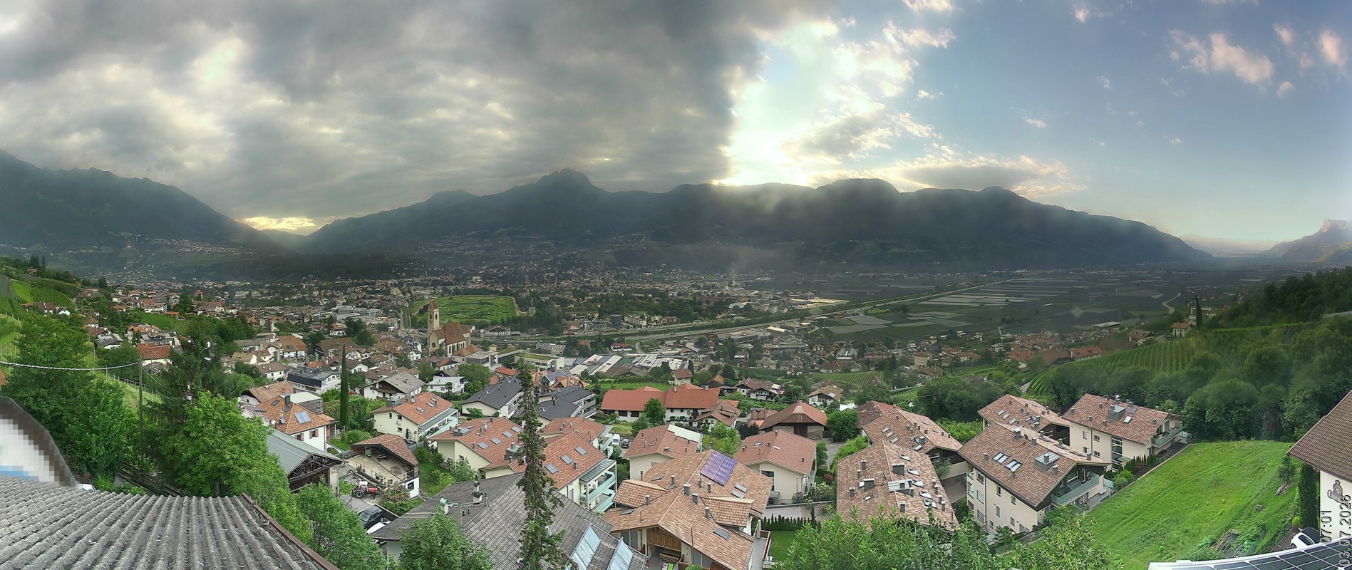 Archived image Webcam Marling - South Tyrol