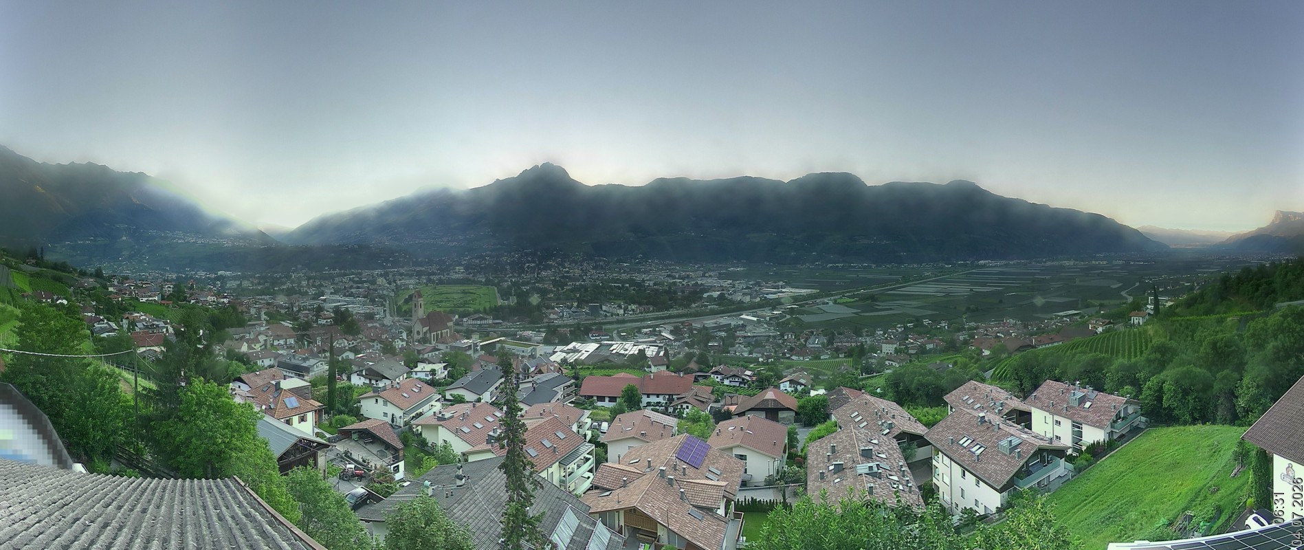 Archived image Webcam Marling - South Tyrol