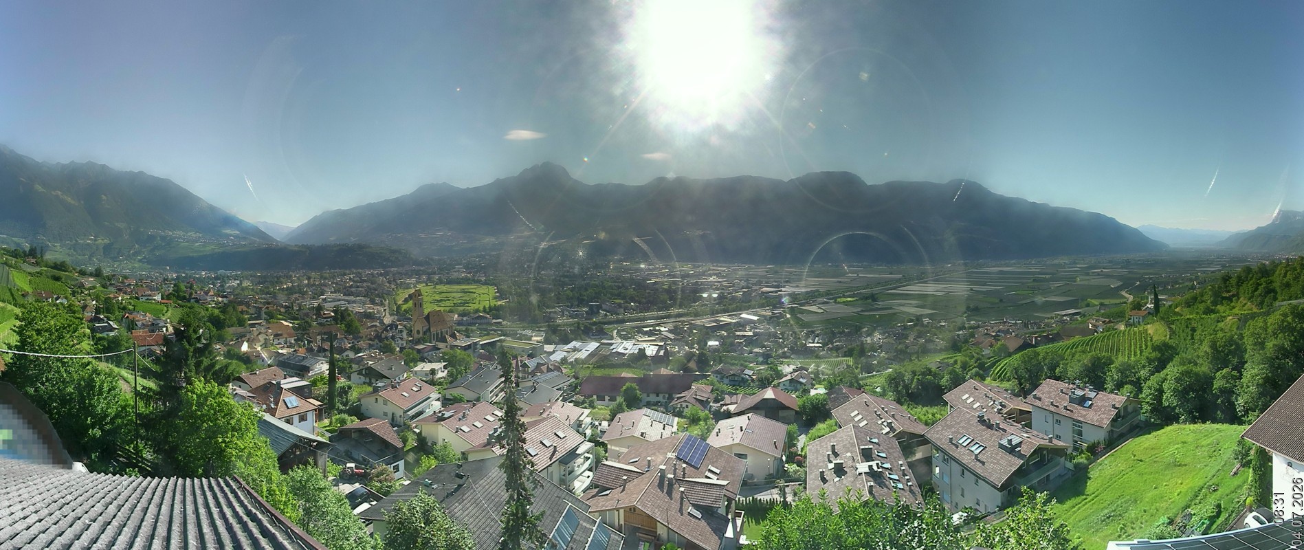Archived image Webcam Marling - South Tyrol