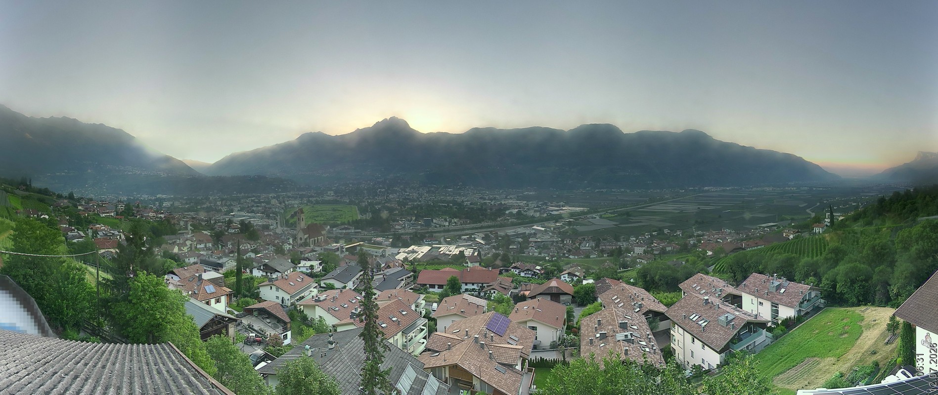 Archived image Webcam Marling - South Tyrol