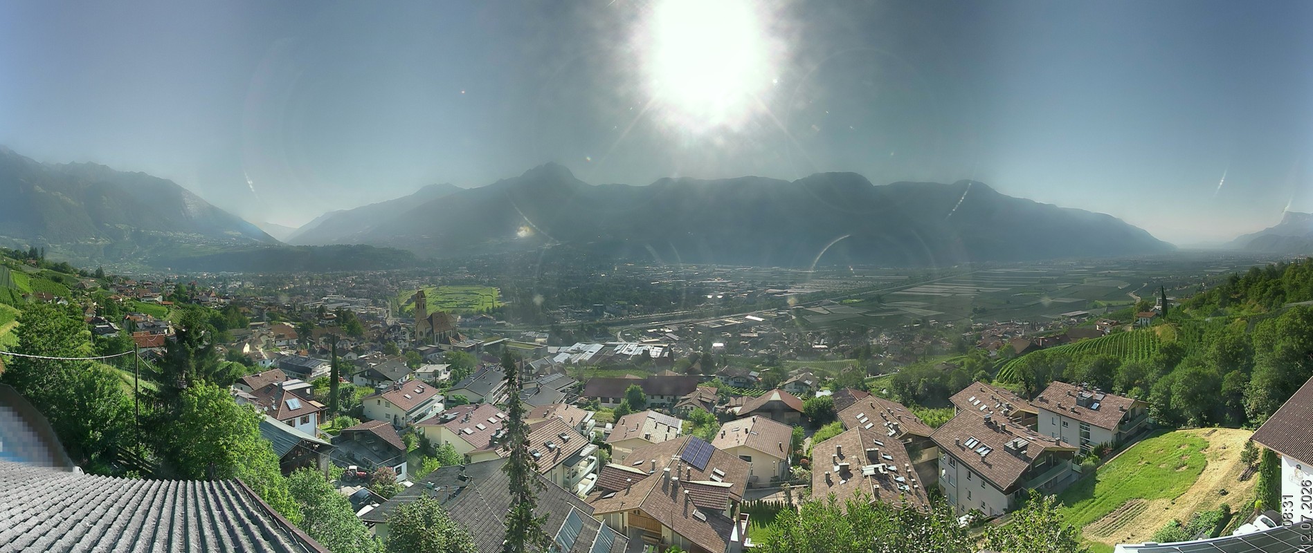 Archived image Webcam Marling - South Tyrol