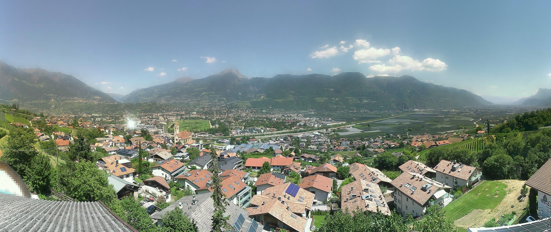 Archived image Webcam Marling - South Tyrol