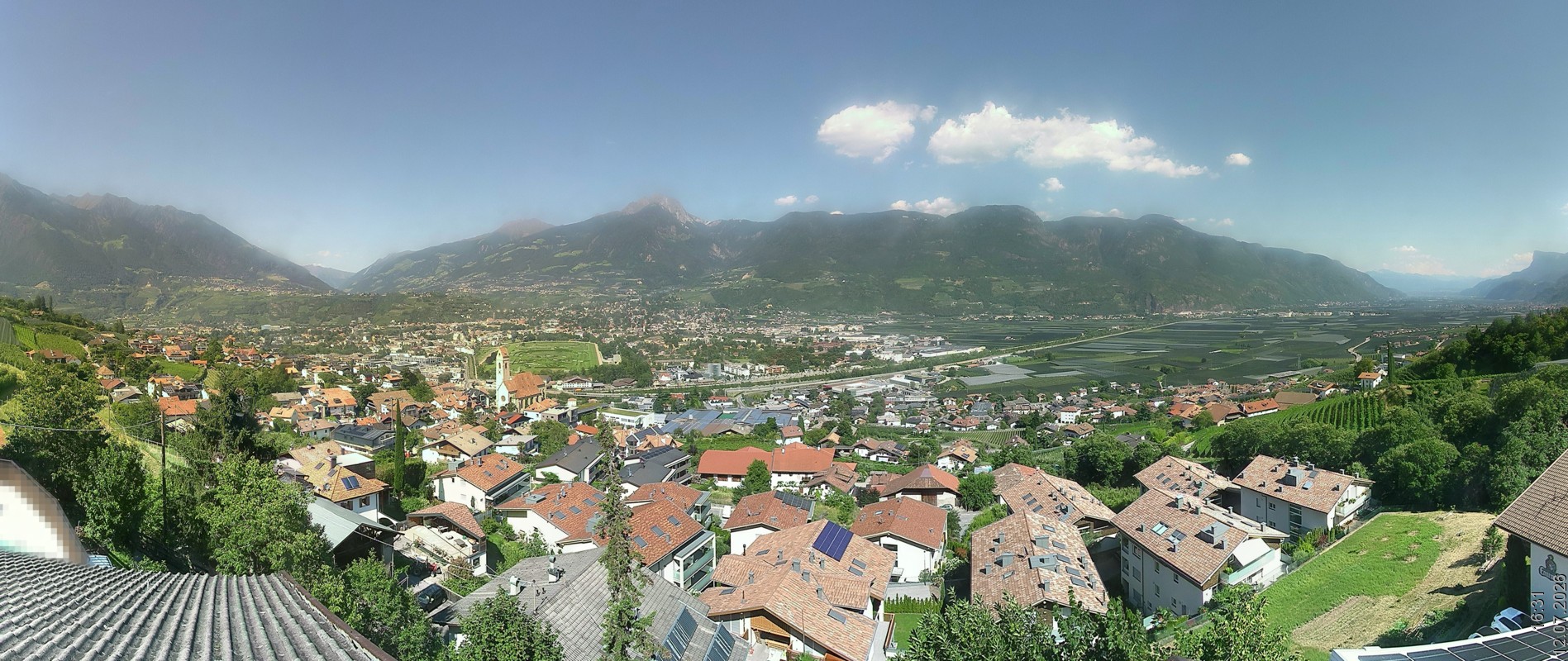 Archived image Webcam Marling - South Tyrol