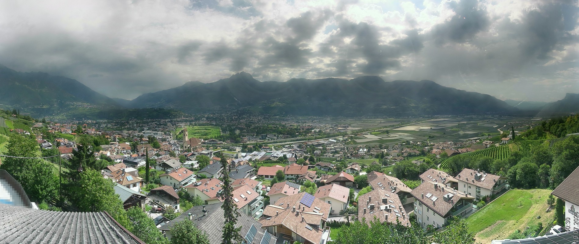 Archived image Webcam Marling - South Tyrol