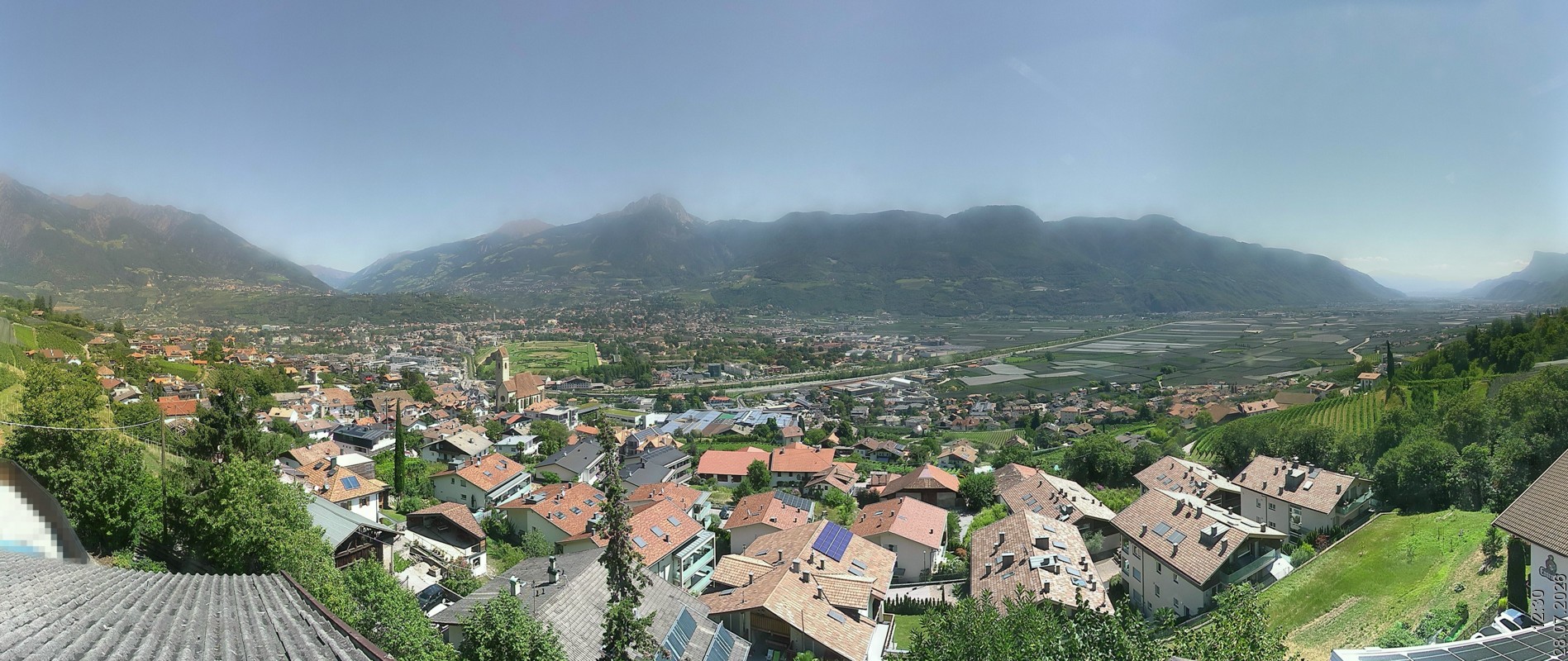Archiv Foto Webcam Marling - Panorama
