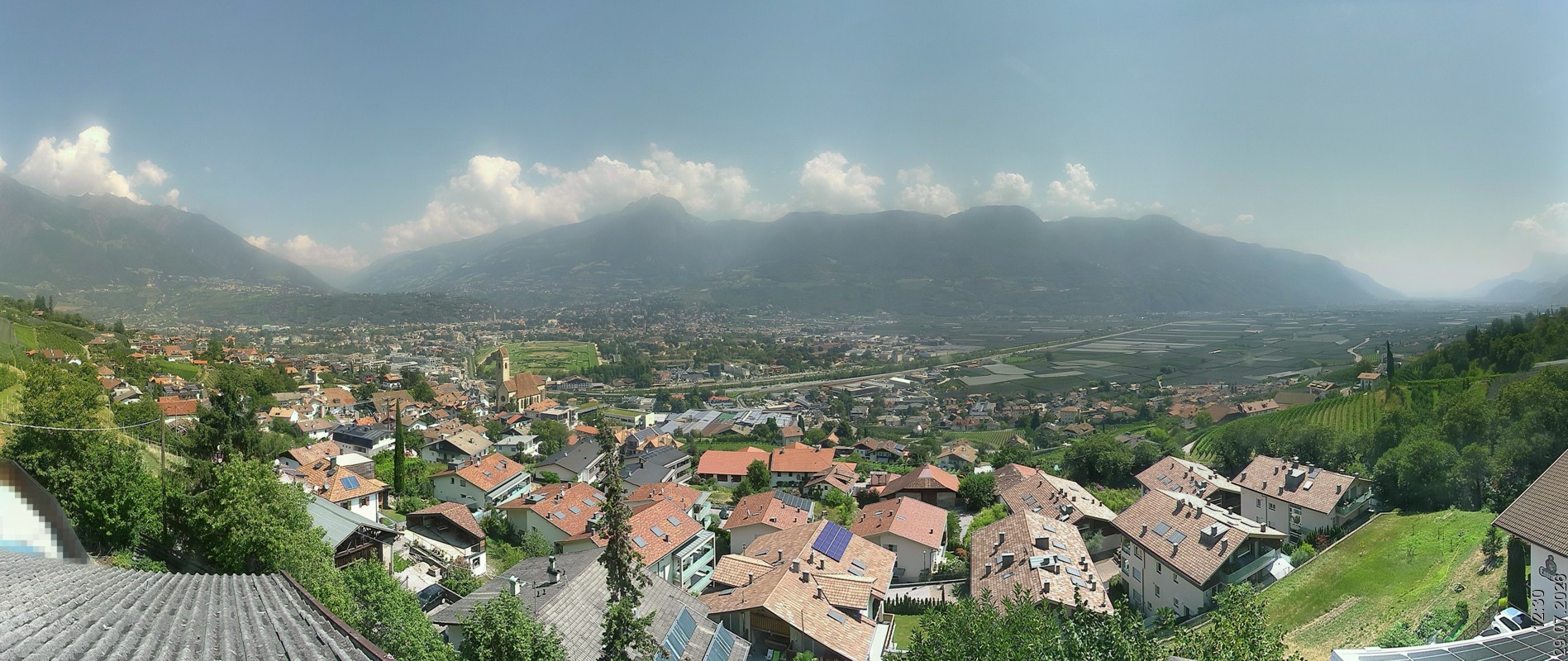 Archived image Webcam Marling - South Tyrol