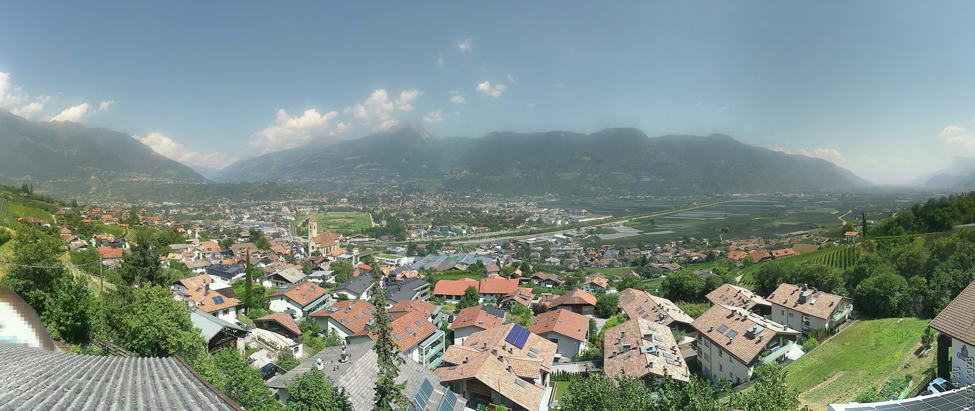 Archived image Webcam Marling - South Tyrol