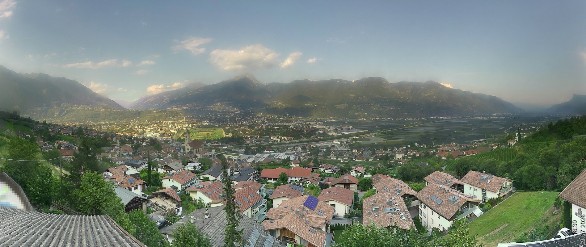 Archived image Webcam Marling - South Tyrol
