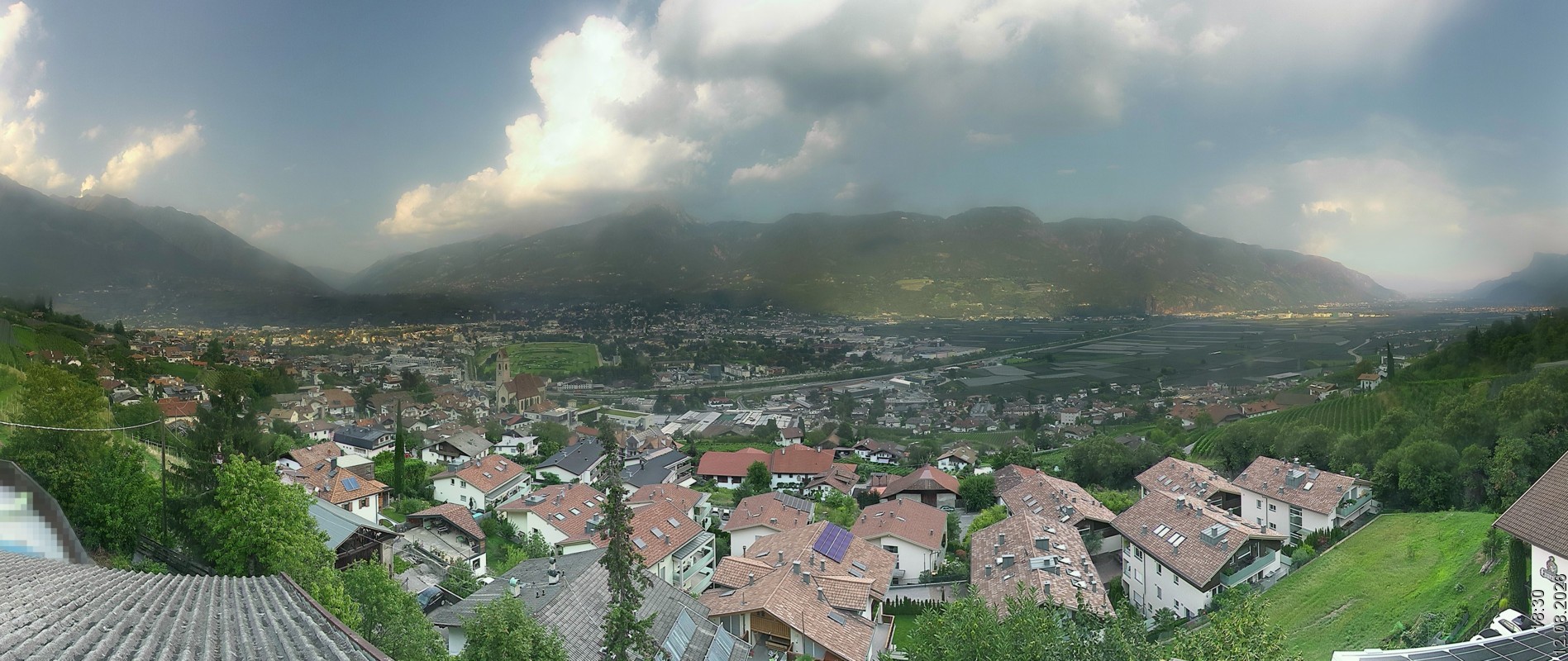Archiv Foto Webcam Marling - Panorama