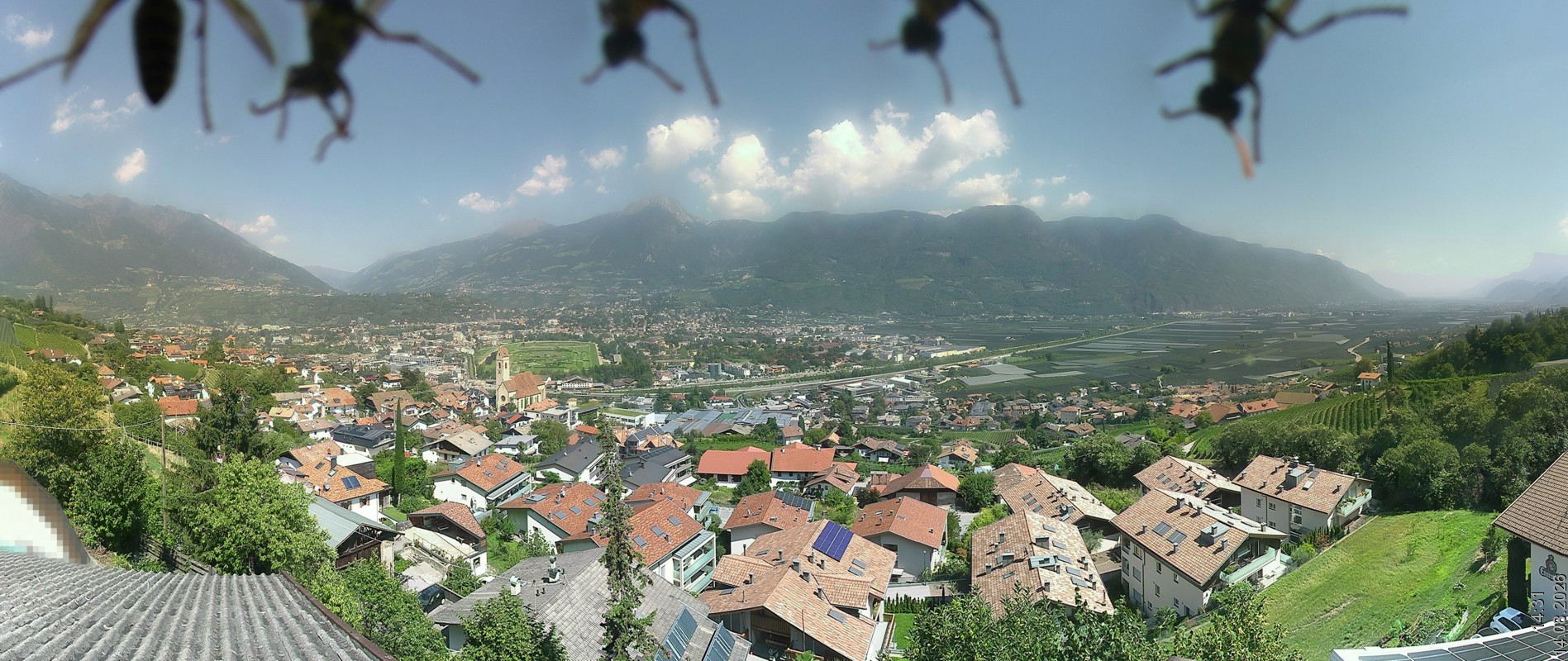 Archiv Foto Webcam Marling - Panorama