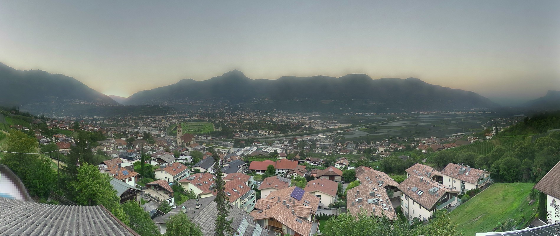 Archived image Webcam Marling - South Tyrol