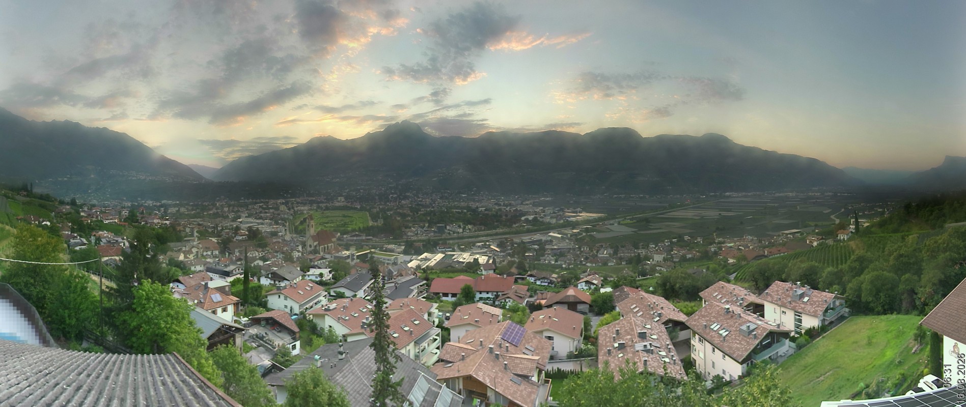 Archived image Webcam Marling - South Tyrol