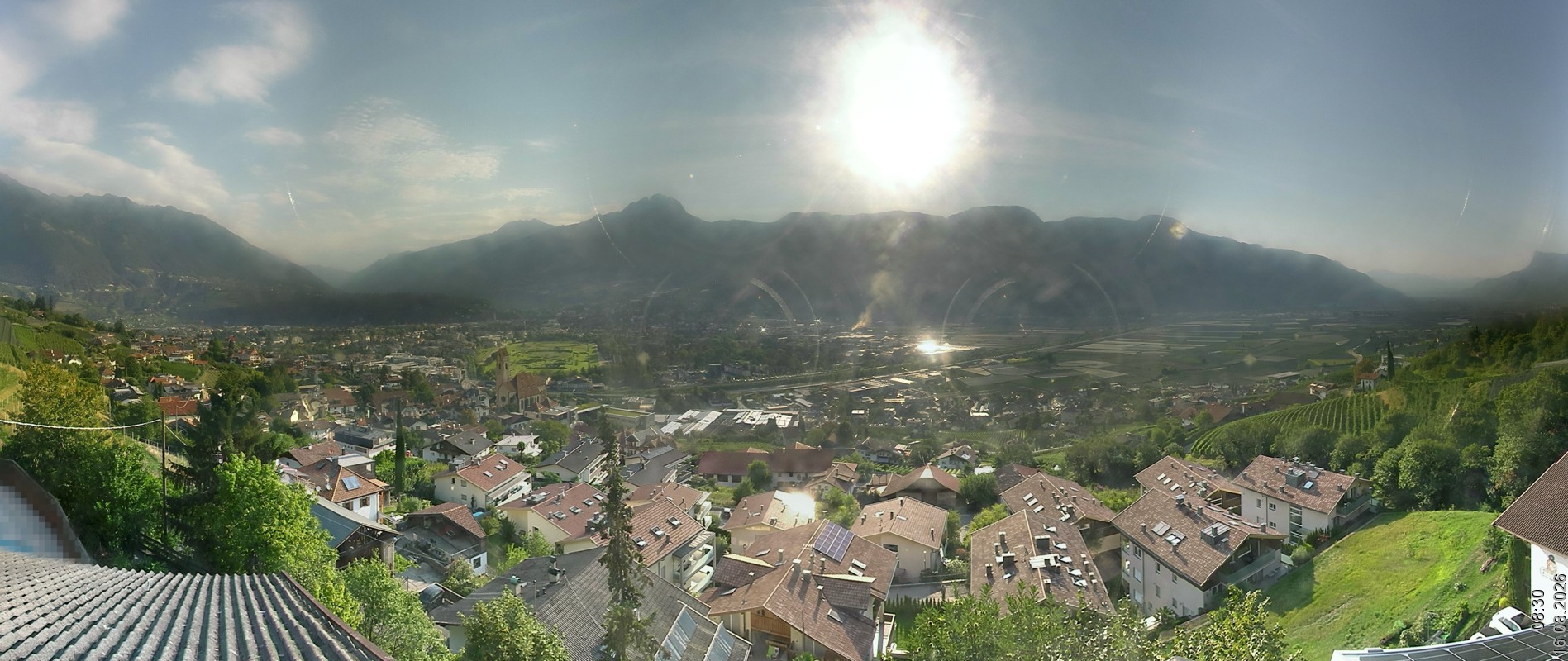 Archived image Webcam Marling - South Tyrol