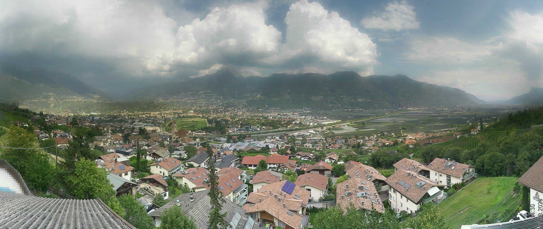 Archived image Webcam Marling - South Tyrol