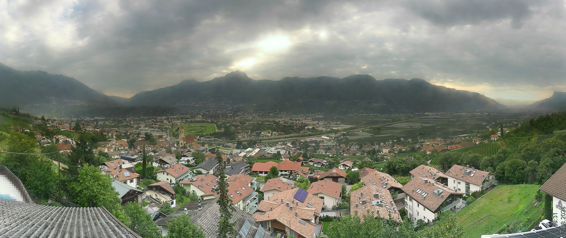 Archiv Foto Webcam Marling - Panorama