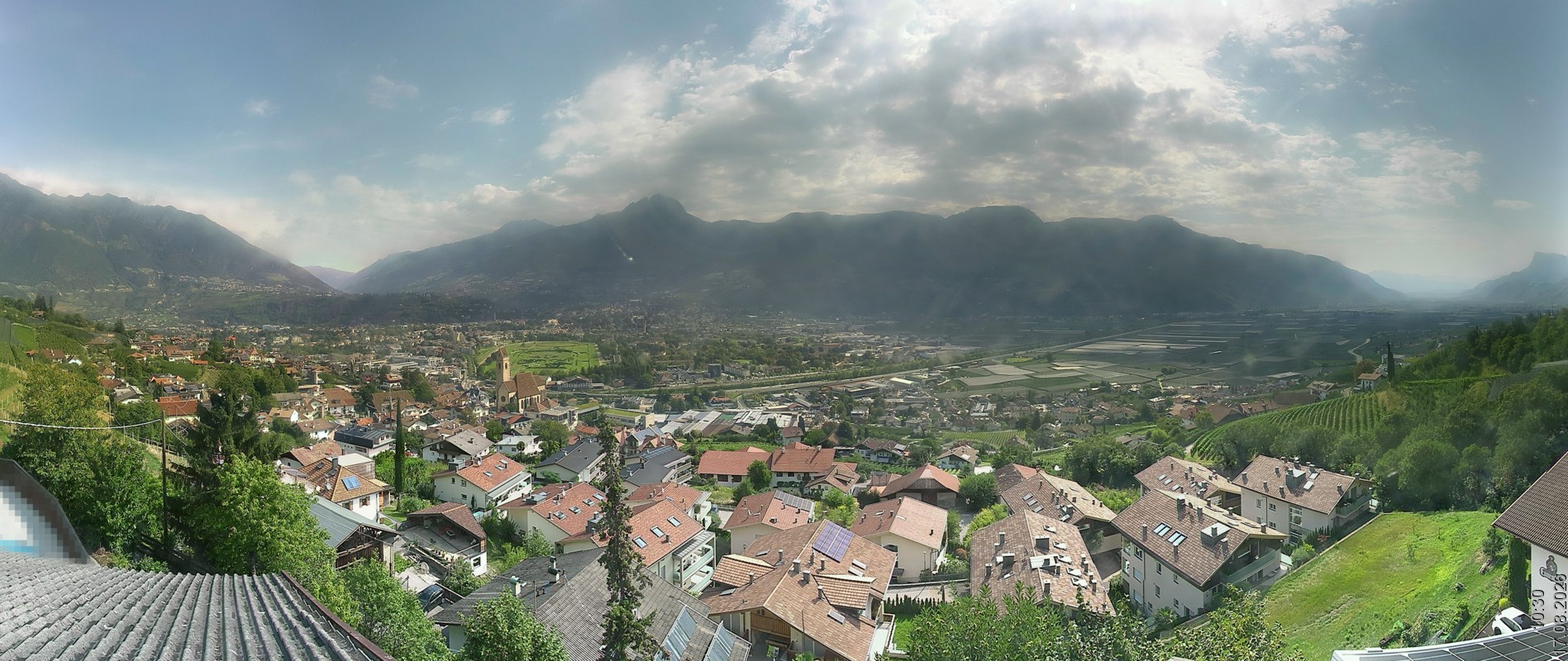 Archiv Foto Webcam Marling - Panorama