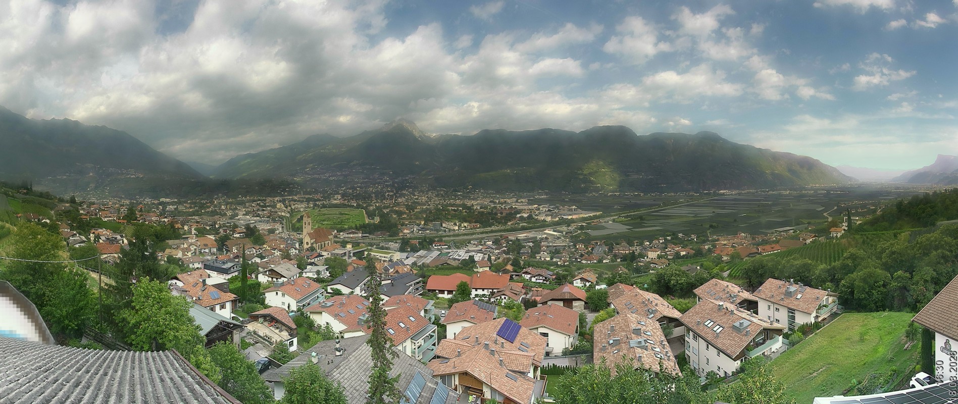 Archiv Foto Webcam Marling - Panorama