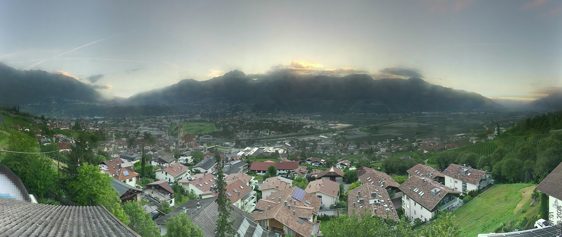 Archived image Webcam Marling - South Tyrol