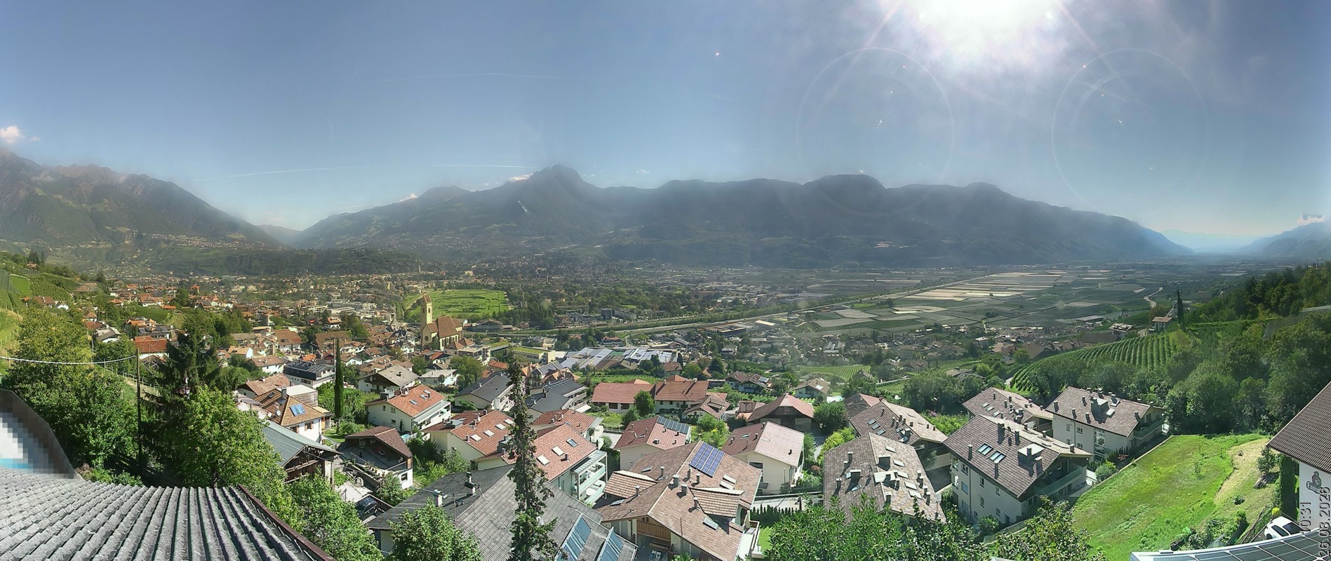 Archived image Webcam Marling - South Tyrol