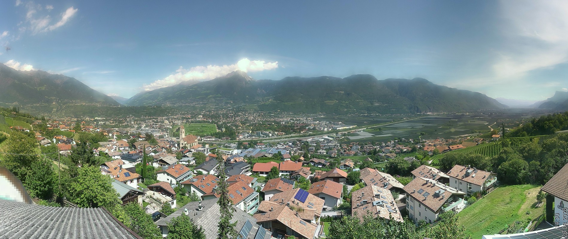 Archived image Webcam Marling - South Tyrol