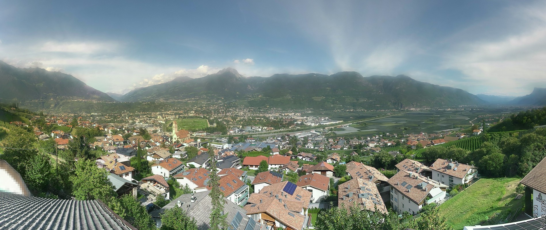 Archived image Webcam Marling - South Tyrol