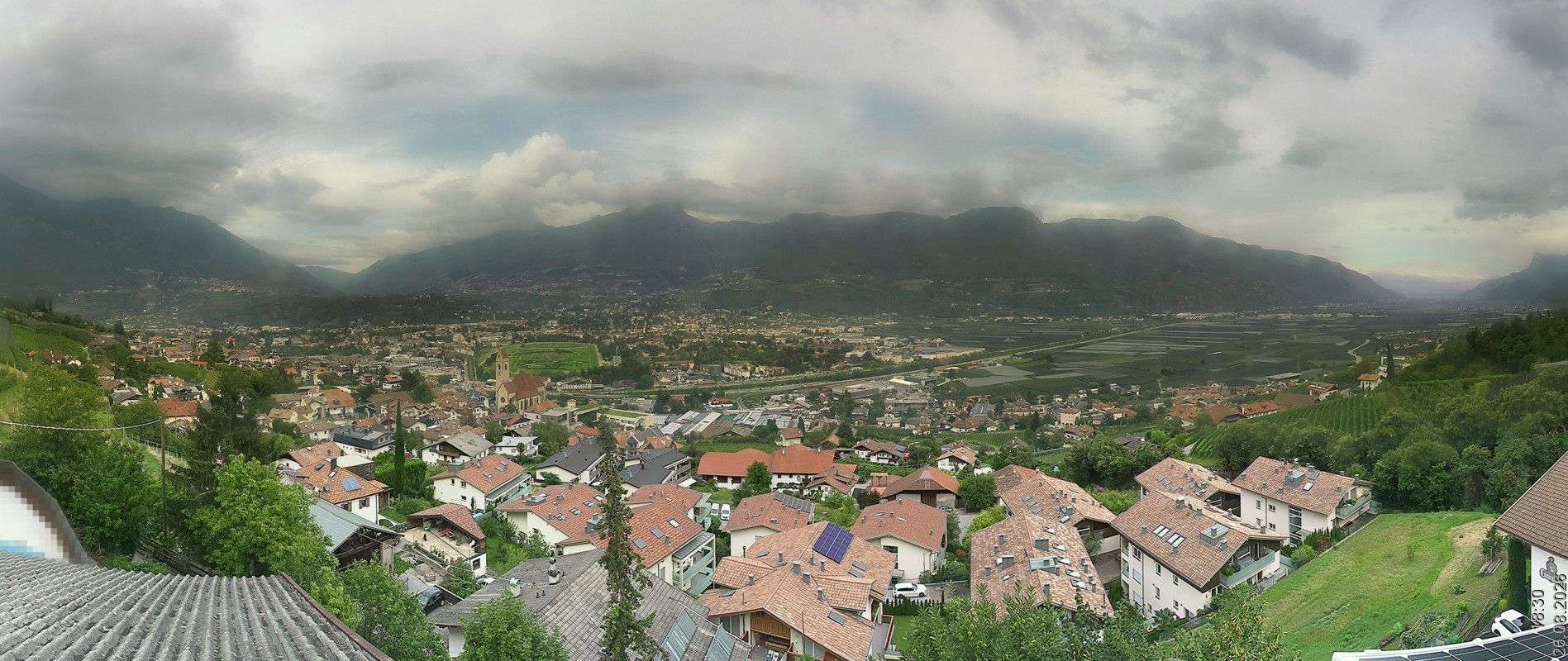 Archived image Webcam Marling - South Tyrol