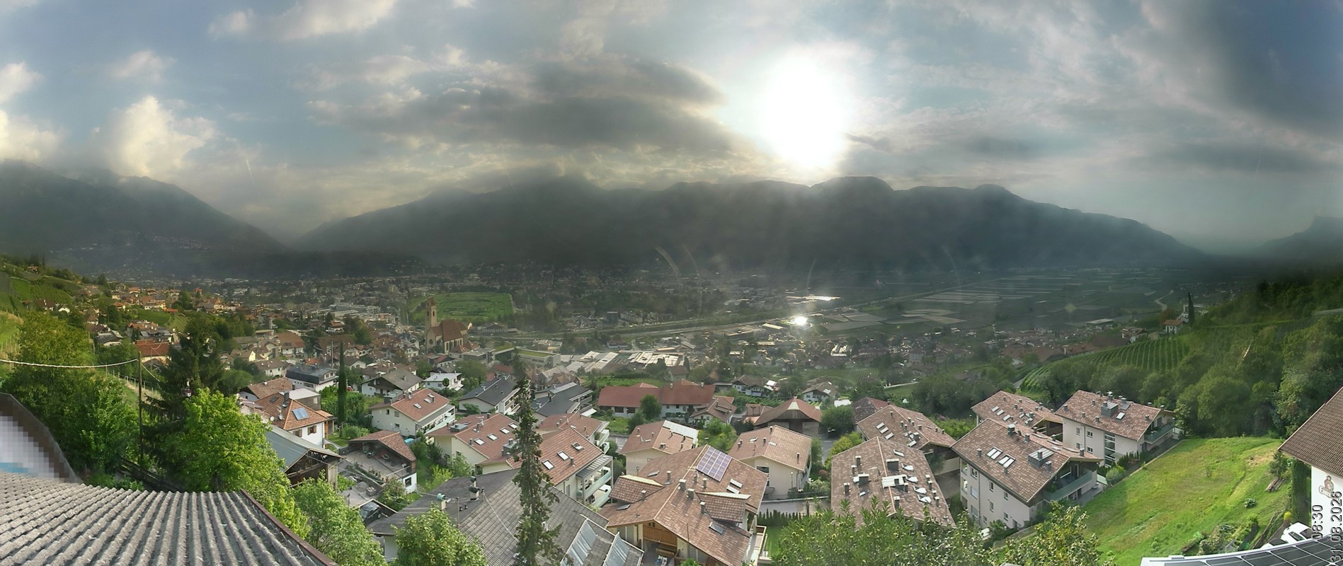 Archived image Webcam Marling - South Tyrol