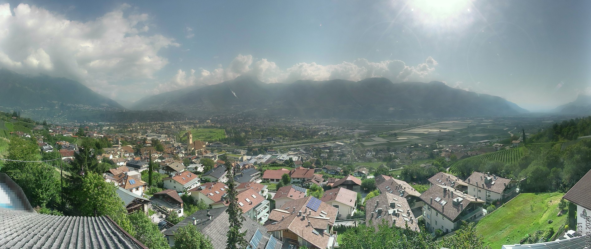 Archived image Webcam Marling - South Tyrol