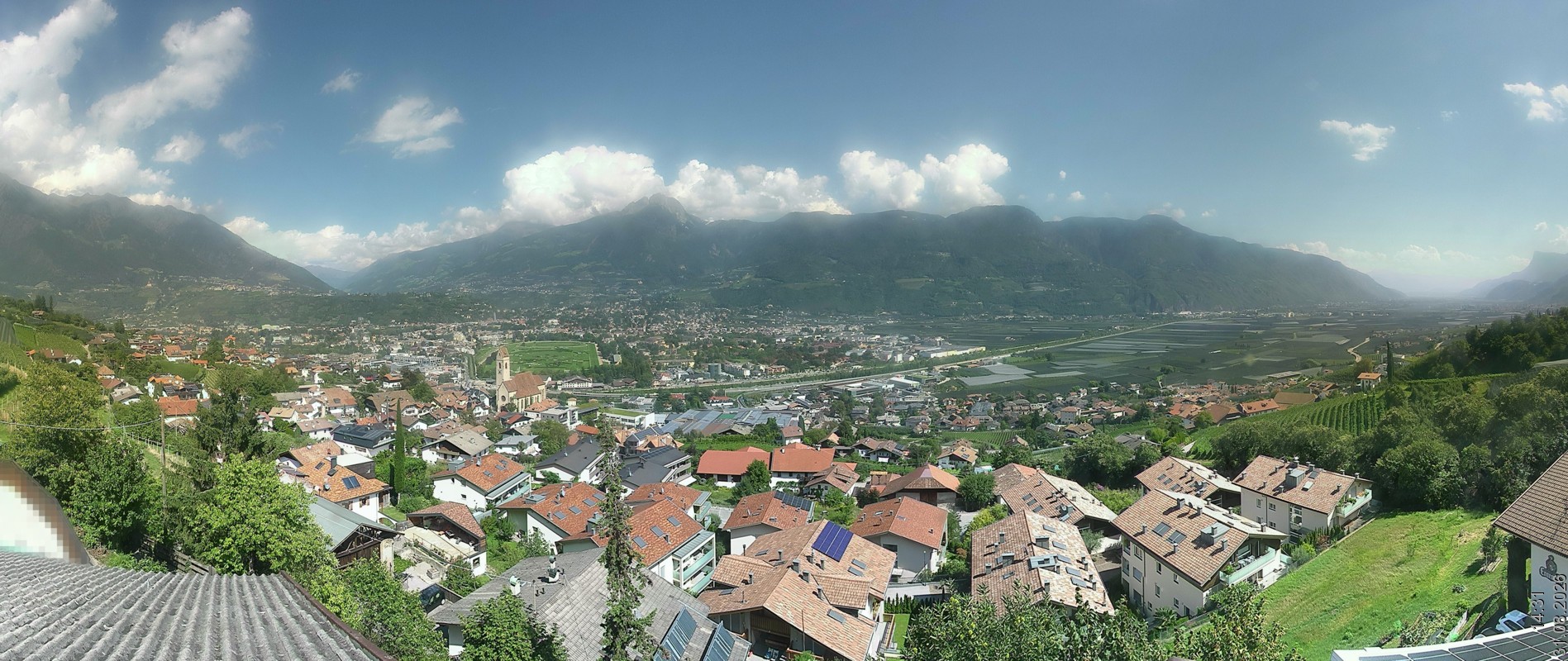 Archived image Webcam Marling - South Tyrol