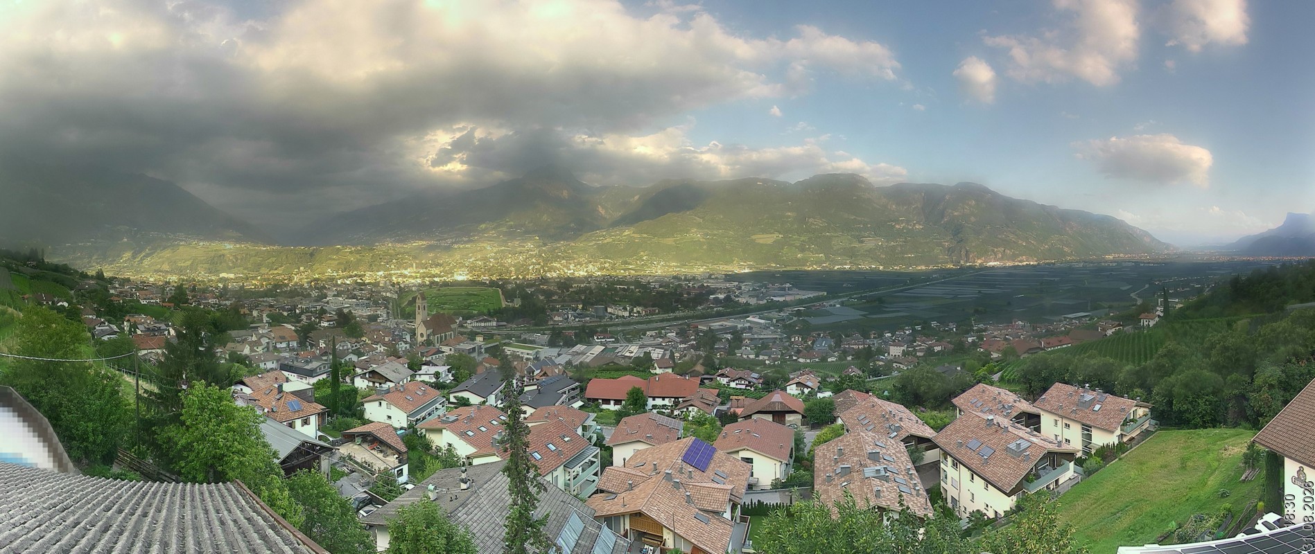 Archived image Webcam Marling - South Tyrol
