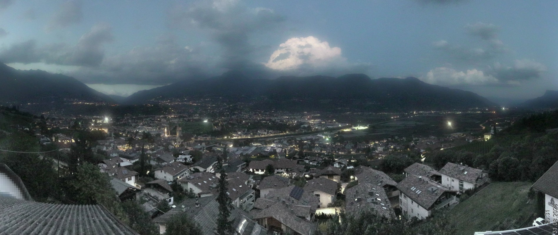 Archiv Foto Webcam Marling - Panorama