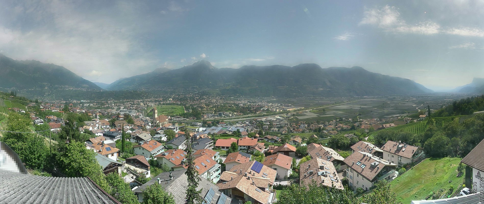 Archiv Foto Webcam Marling - Panorama