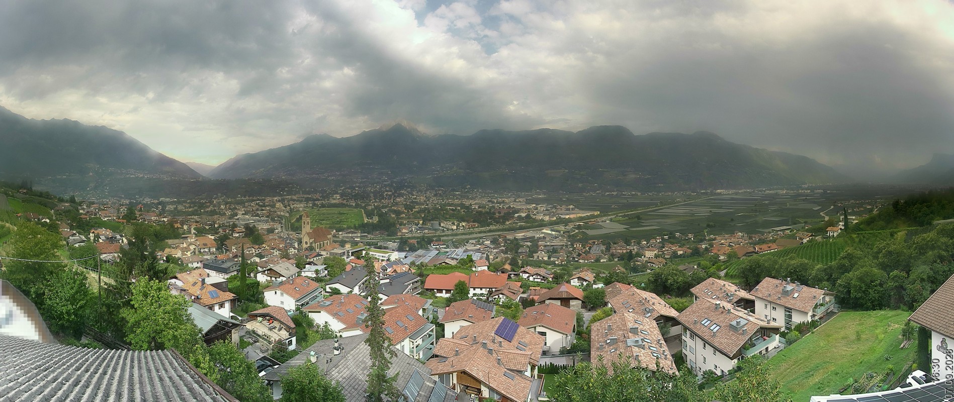 Archiv Foto Webcam Marling - Panorama