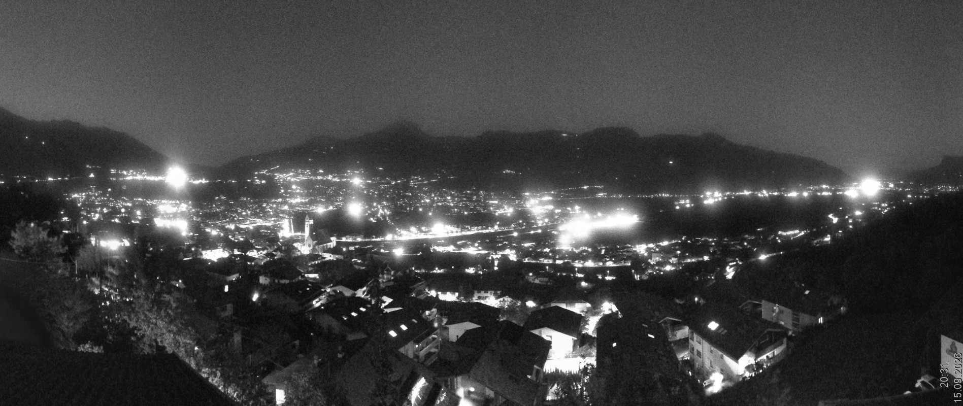 Archiv Foto Webcam Marling - Panorama