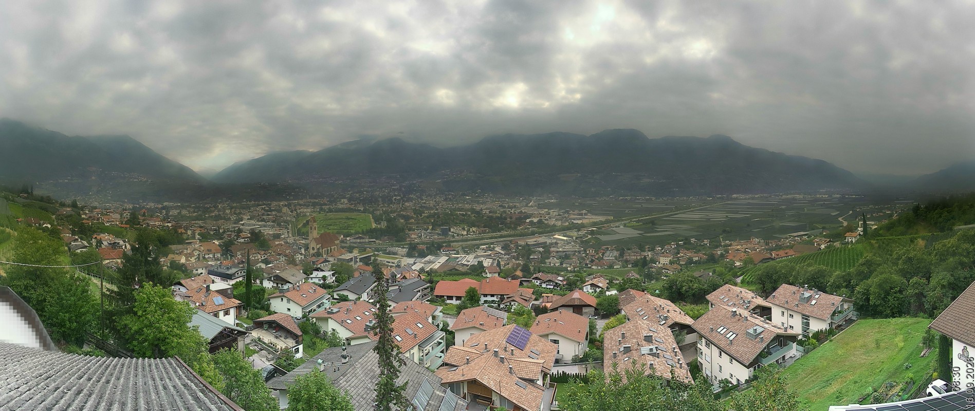 Archiv Foto Webcam Marling - Panorama