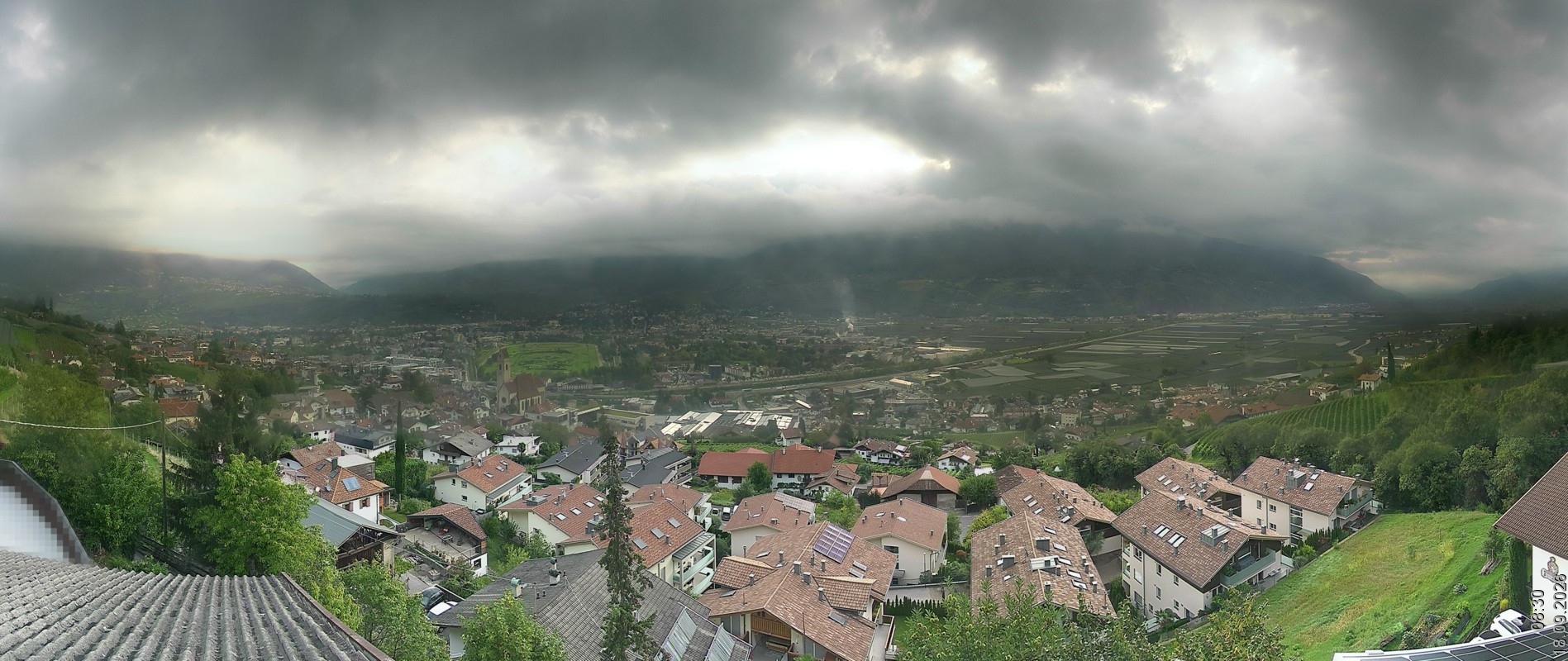 Archiv Foto Webcam Marling - Panorama