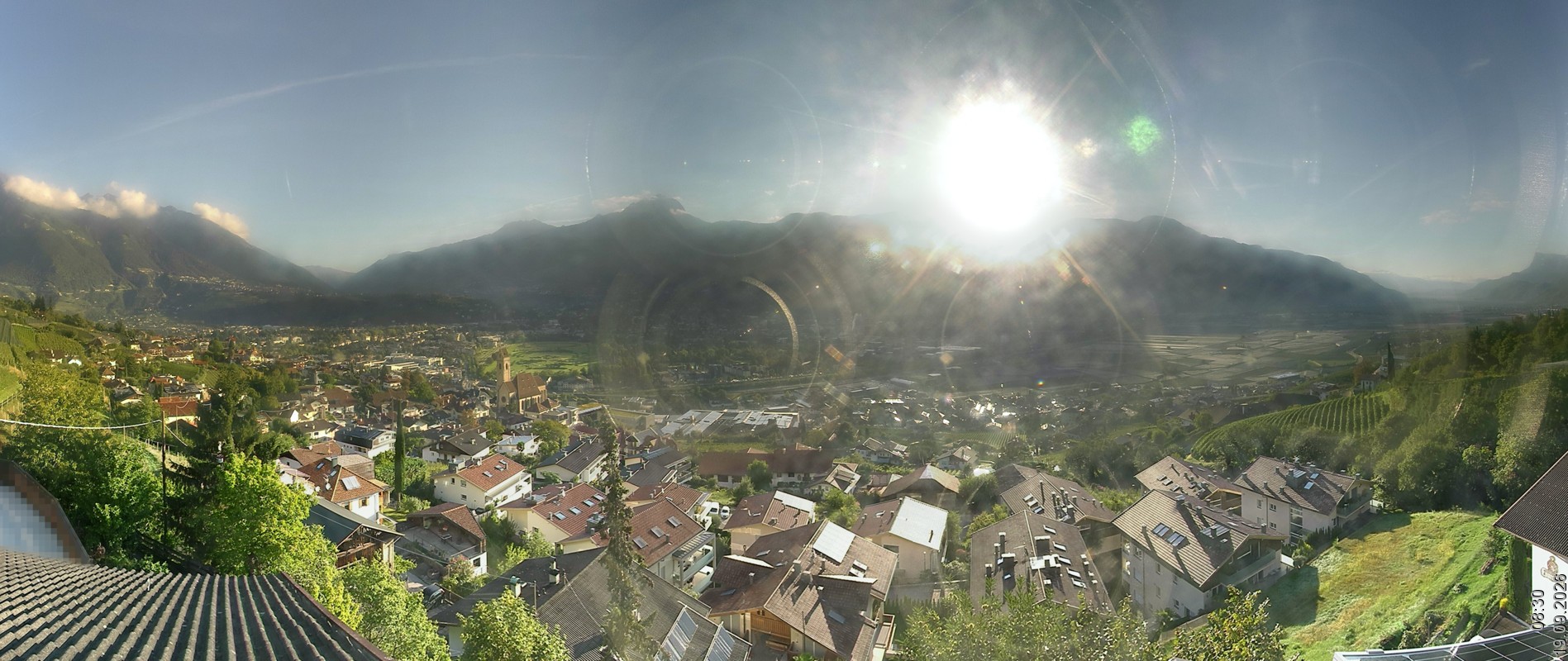 Archived image Webcam Marling - South Tyrol