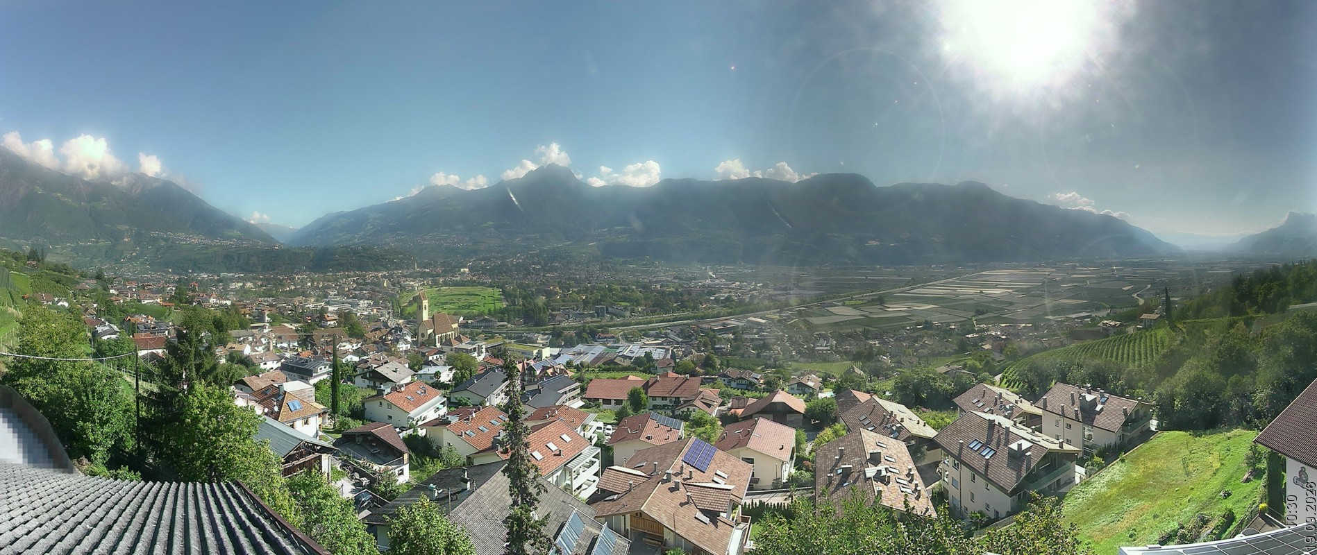 Archived image Webcam Marling - South Tyrol
