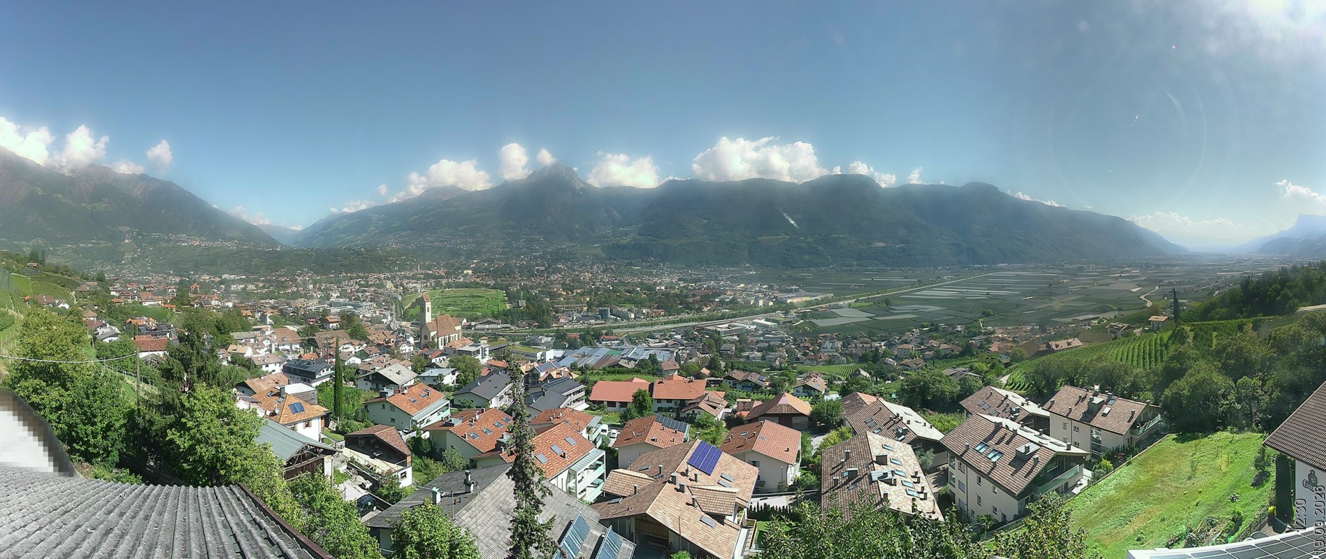 Archived image Webcam Marling - South Tyrol
