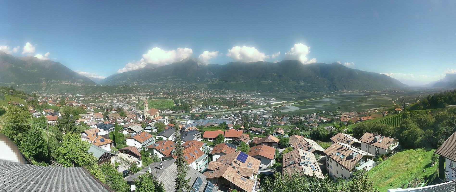 Archived image Webcam Marling - South Tyrol