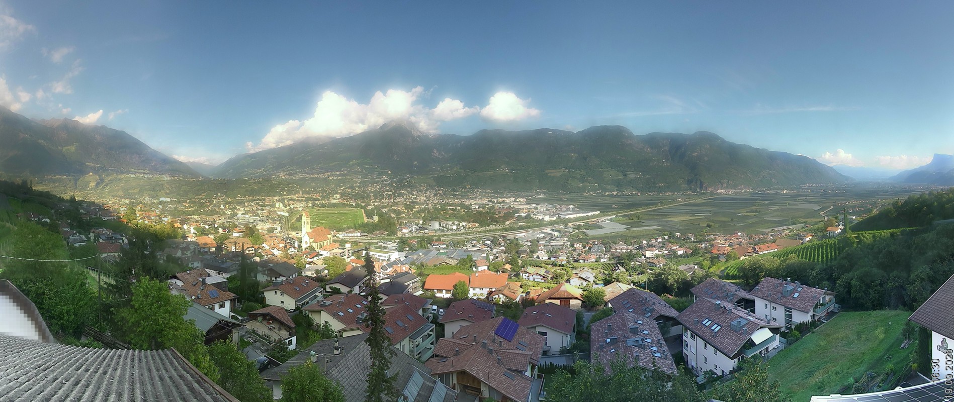 Archived image Webcam Marling - South Tyrol