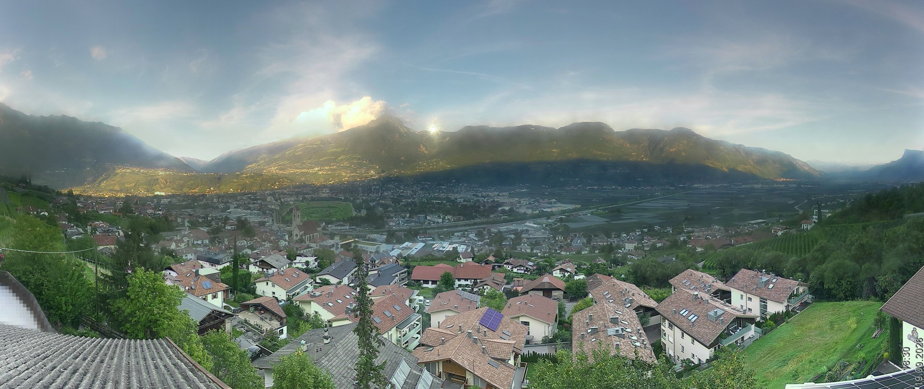 Archived image Webcam Marling - South Tyrol