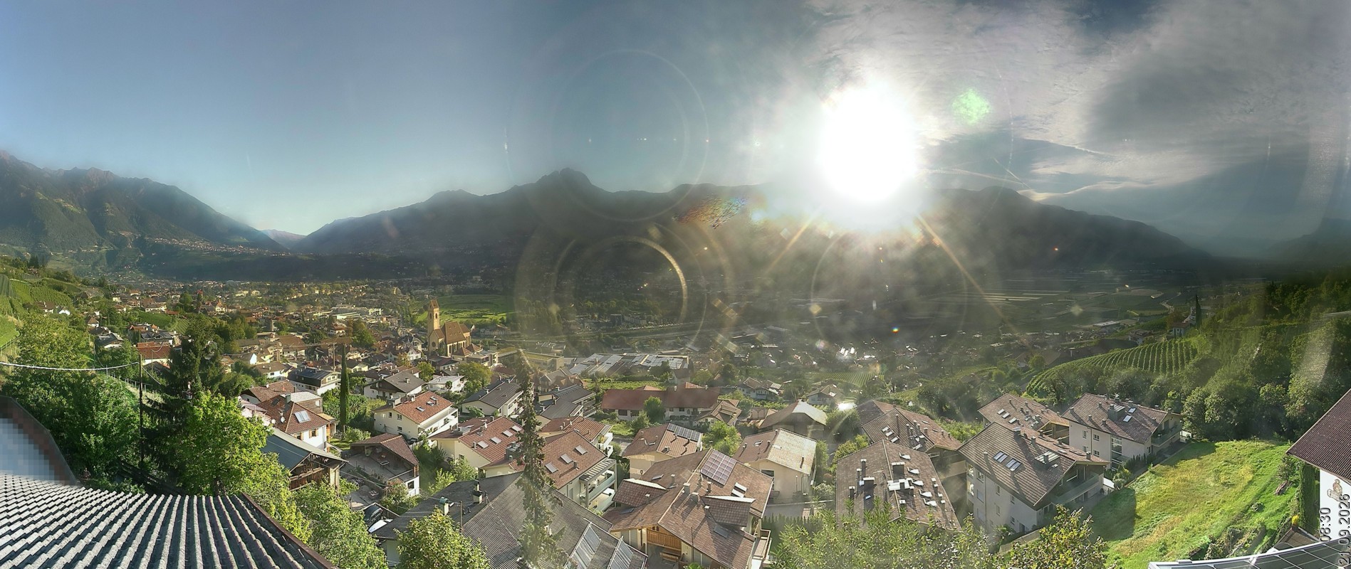 Archived image Webcam Marling - South Tyrol