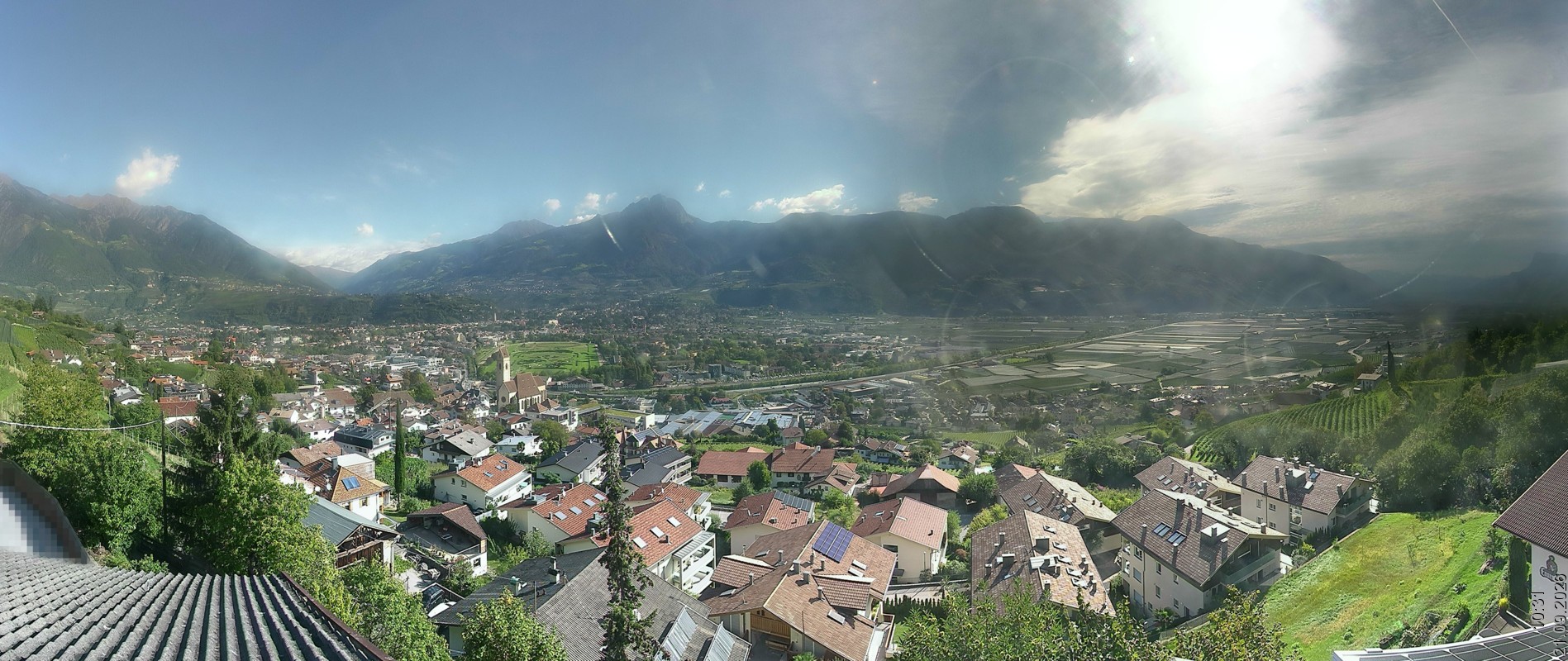 Archived image Webcam Marling - South Tyrol