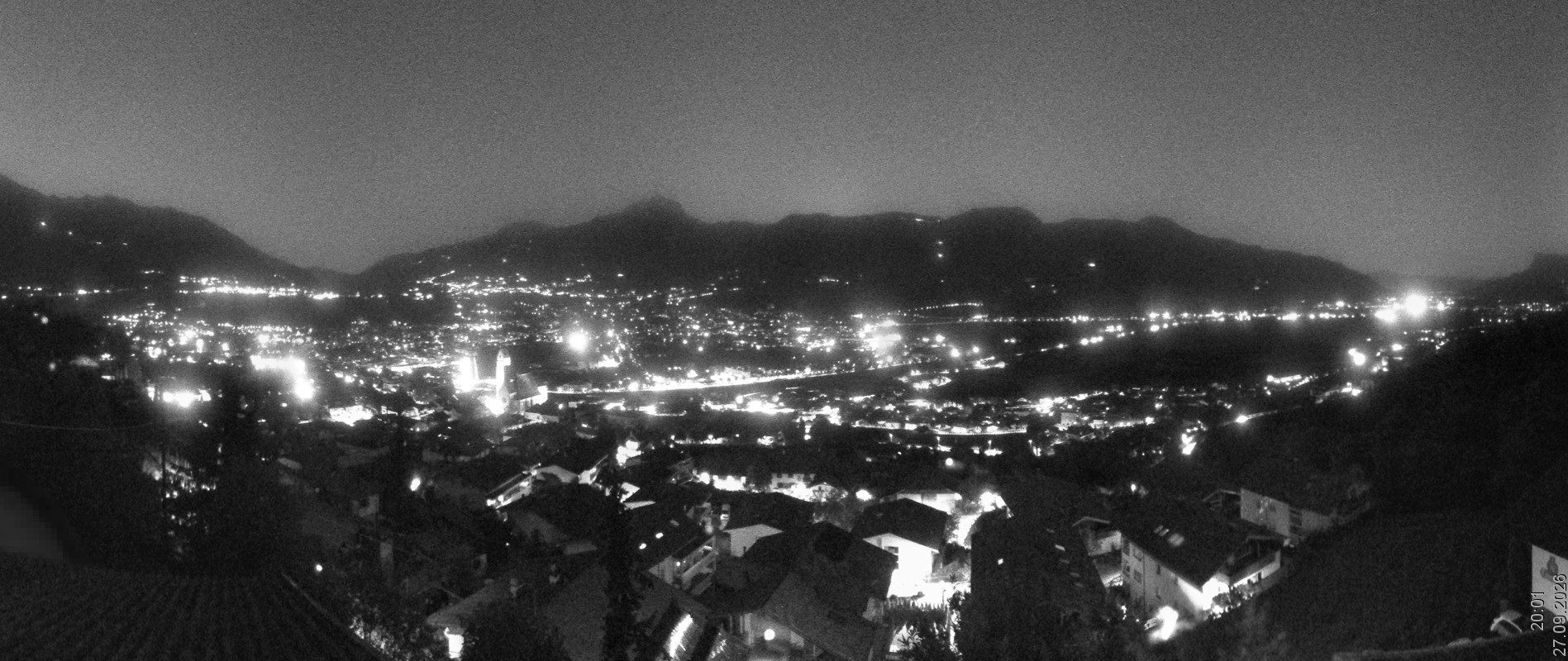 Archiv Foto Webcam Marling - Panorama