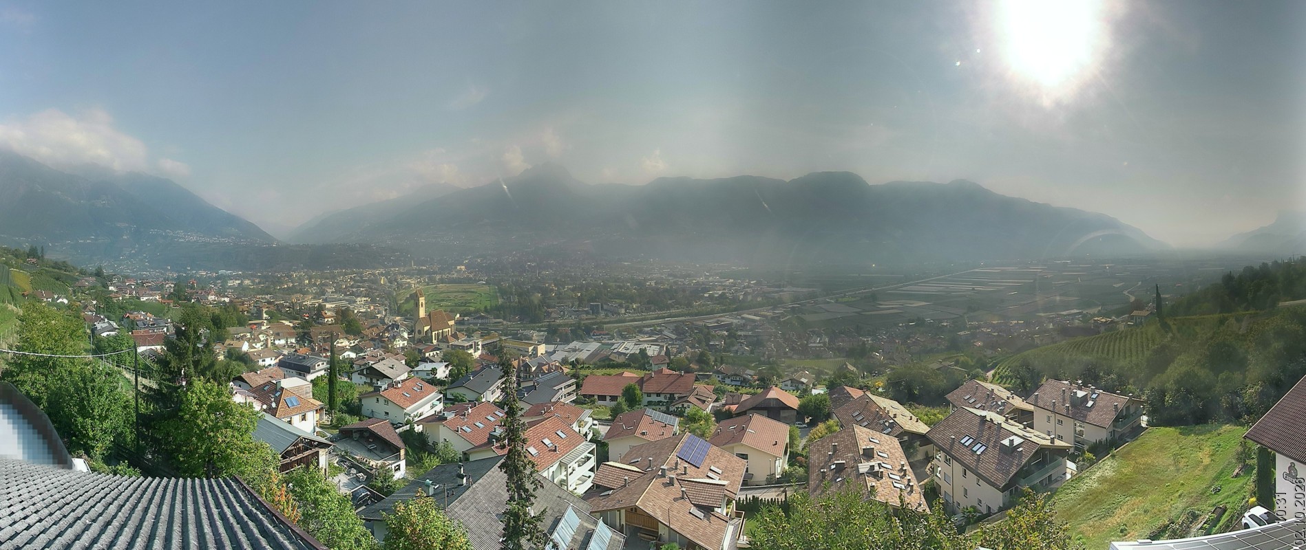 Archived image Webcam Marling - South Tyrol