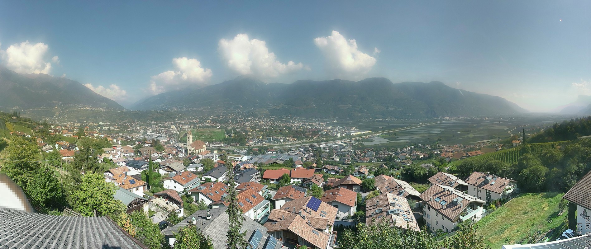 Archived image Webcam Marling - South Tyrol