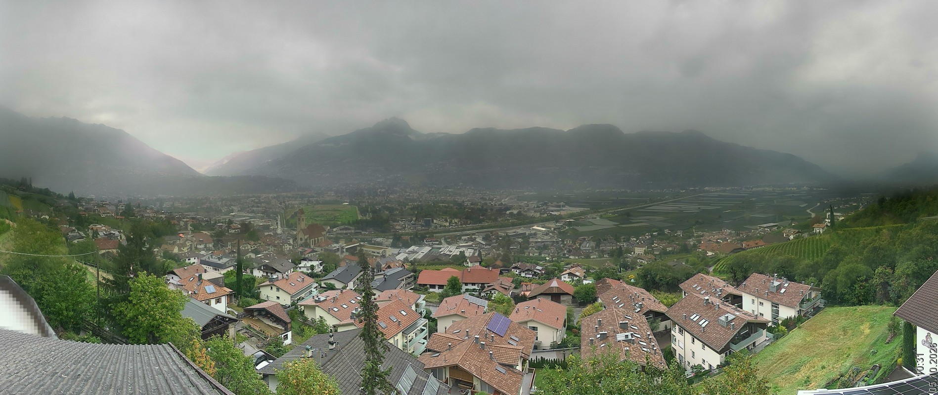 Archiv Foto Webcam Marling - Panorama