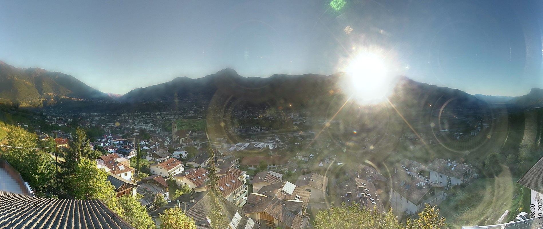 Archiv Foto Webcam Marling - Panorama